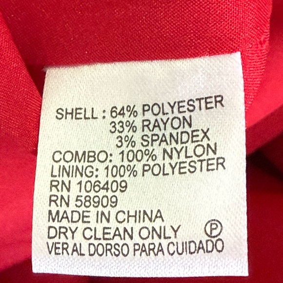 ANTONIO MELANI Red Mini Dress - Picture 7 of 7